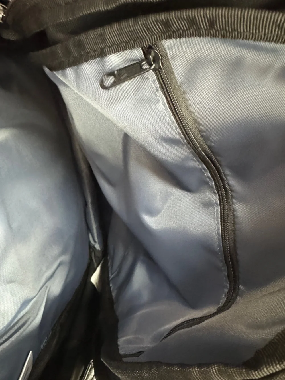 adidas Black Backpack with White Stripe Accents - Picture 7 of 8
